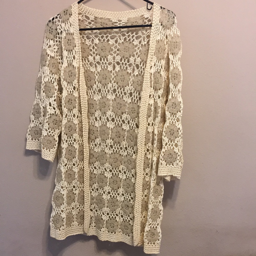 Vintage 1970’s Knitted Kimono